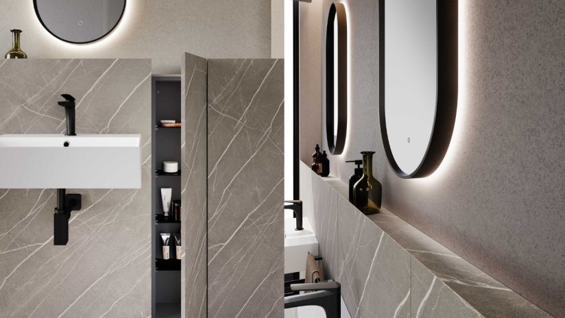 Mobili da Bagno con Maniglia a Gola - foto 7